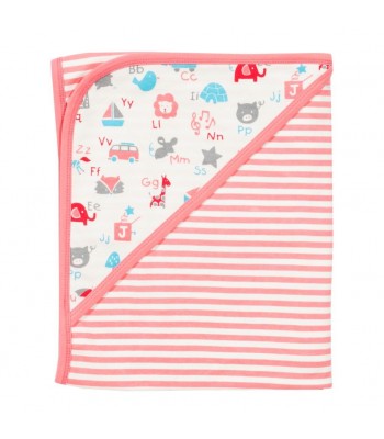 Kite Clothing Baby Blanket ABC Pink